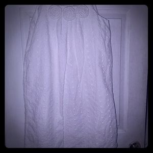 Girls, White size 12, Sleeveless Dress